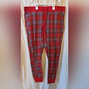 Wondershop Red and White Plaid Sleepwear